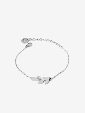 Vuch Silver Little Leaf Bracelet