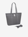 Vuch Barrie Grey Handbag