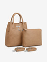 Vuch Gabi Diamond Beige Handbag