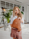 Vuch Arlen Fossy Brown Backpack