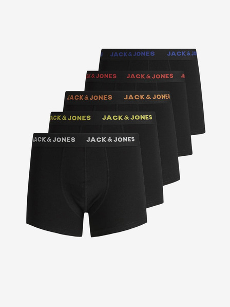 Jack & Jones Black Boxers 5 pcs