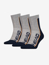 Head Set of 3 pairs of socks