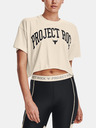 Under Armour UA Project Rock SS Crop T-shirt