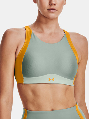 Under Armour UA Infinity Mid High Neck Shine Sport Bra