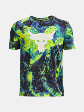 Under Armour UA Project Rock Marble Aop SS Kids T-shirt