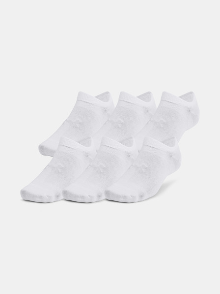 Under Armour UA Essential No Show Socks 6 pairs