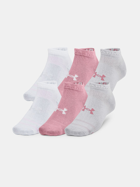 Under Armour Unisex UA Essential Low Socks 6 pairs