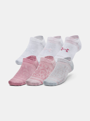 Under Armour UA Essential No Show Socks 6 pairs