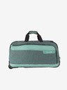 Travelite Viia Wheeled duffle Green bag