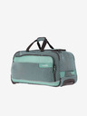 Travelite Viia Wheeled duffle Green bag