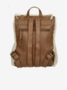 Enrico Benetti Teddy Tablet Backpack Off-White Backpack