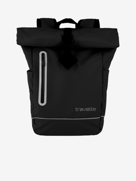 Travelite Basics Roll-up Plane Black Backpack