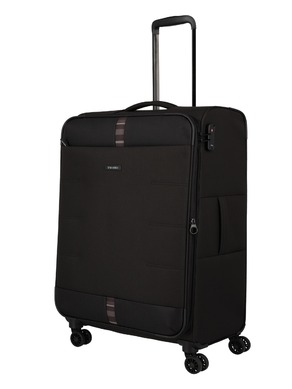 Travelite Rügen L Black Suitcase