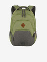 Travelite Basics Melange Green/grey Backpack