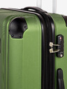 Travelite City 4w L Green Suitcase