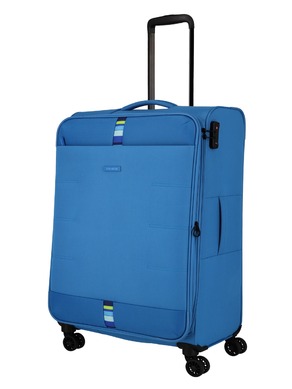 Travelite Rügen L Blue Suitcase