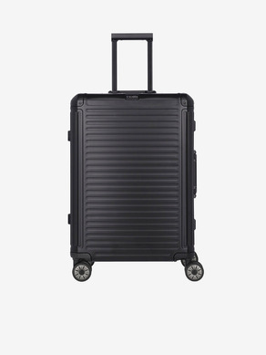 Travelite Next 4w M Black Suitcase