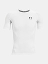 Under Armour UA HG Armour Comp SS - bílá T-shirt