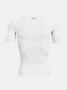 Under Armour UA HG Armour Comp SS - bílá T-shirt