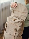 Vuch Corbin Big Beige Backpack