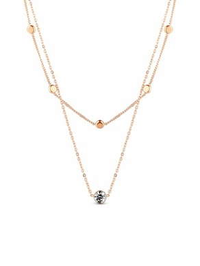 Vuch Elista Rose Gold Necklace