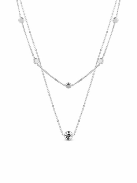 Vuch Elista Silver Necklace