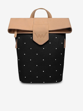 Vuch Mellora Dotty Brown Backpack