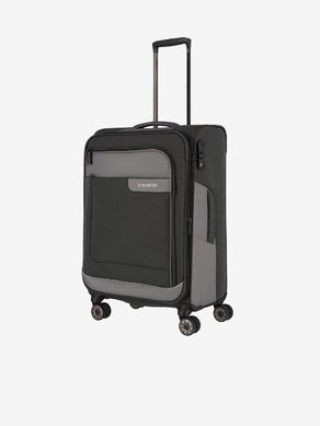 Travelite Viia 4w M Anthracite Suitcase