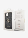 Guess PU 4G Metal Logo iPhone 14 Plus Grey Phone case