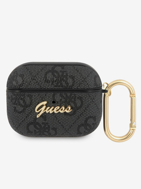 Guess 4G Script PC/PU AirPods Pro Black Case