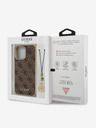 Guess 4G Charm Zadní Kryt pro iPhone 13 Pro Max Brown Phone case