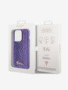 Guess Sequin Script Logo Zadní Kryt pro iPhone 14 Pro Purple Phone case