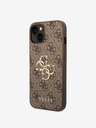 Guess PU 4G Metal Logo iPhone 14 Plus Brown Phone case