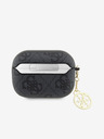 Guess 4G Script PC/PU Charm AirPods Pro 2 Black Case